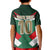 Custom Mexico Football Kid Polo Shirt El Tricolor 2024