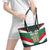 Custom Mexico Football Leather Tote Bag El Tricolor 2024 - Wonder Print Shop