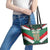 Custom Mexico Football Leather Tote Bag El Tricolor 2024 - Wonder Print Shop