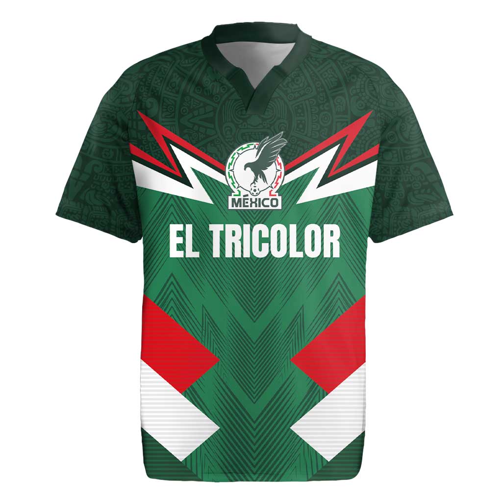 Custom Mexico Football Rugby Jersey El Tricolor 2024