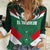 Custom Mexico Football Women Casual Shirt El Tricolor 2024 - Wonder Print Shop