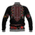 Traditional Romanian Costume - Costum Popular Baseball Jacket Traditional Romanian Motif and Folk Floral Embroidery Style