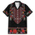 Traditional Romanian Costume - Costum Popular Family Matching Mermaid Dress and Hawaiian Shirt Traditional Romanian Motif and Folk Floral Embroidery Style - Wonder Print Shop