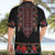 Traditional Romanian Costume - Costum Popular Hawaiian Shirt Traditional Romanian Motif and Folk Floral Embroidery Style - Wonder Print Shop