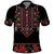 Traditional Romanian Costume - Costum Popular Polo Shirt Traditional Romanian Motif and Folk Floral Embroidery Style - Wonder Print Shop