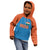 Custom India Cricket Mix Paisley Pattern Kid Hoodie - Wonder Print Shop