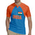 Custom India Cricket Mix Paisley Pattern Rugby Jersey - Wonder Print Shop