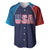 Custom USA Cricket Baseball Jersey With Flag Style - Wonder Print Shop