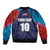 Custom USA Cricket Bomber Jacket With Flag Style - Wonder Print Shop