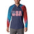 Custom USA Cricket Button Sweatshirt With Flag Style - Wonder Print Shop