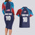 Custom USA Cricket Couples Matching Long Sleeve Bodycon Dress and Hawaiian Shirt With Flag Style - Wonder Print Shop