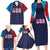 Custom USA Cricket Family Matching Long Sleeve Bodycon Dress and Hawaiian Shirt With Flag Style - Wonder Print Shop