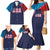 Custom USA Cricket Family Matching Mermaid Dress and Hawaiian Shirt With Flag Style - Wonder Print Shop