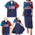 Custom USA Cricket Family Matching Puletasi and Hawaiian Shirt With Flag Style - Wonder Print Shop