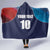 Custom USA Cricket Hooded Blanket With Flag Style