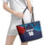 Custom USA Cricket Leather Tote Bag With Flag Style