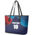 Custom USA Cricket Leather Tote Bag With Flag Style