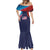 Custom USA Cricket Mermaid Dress With Flag Style - Wonder Print Shop