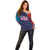 Custom USA Cricket Off Shoulder Sweater With Flag Style - Wonder Print Shop