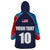 Custom USA Cricket Wearable Blanket Hoodie With Flag Style