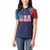 Custom USA Cricket Women Polo Shirt With Flag Style