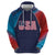 Custom USA Cricket Zip Hoodie With Flag Style