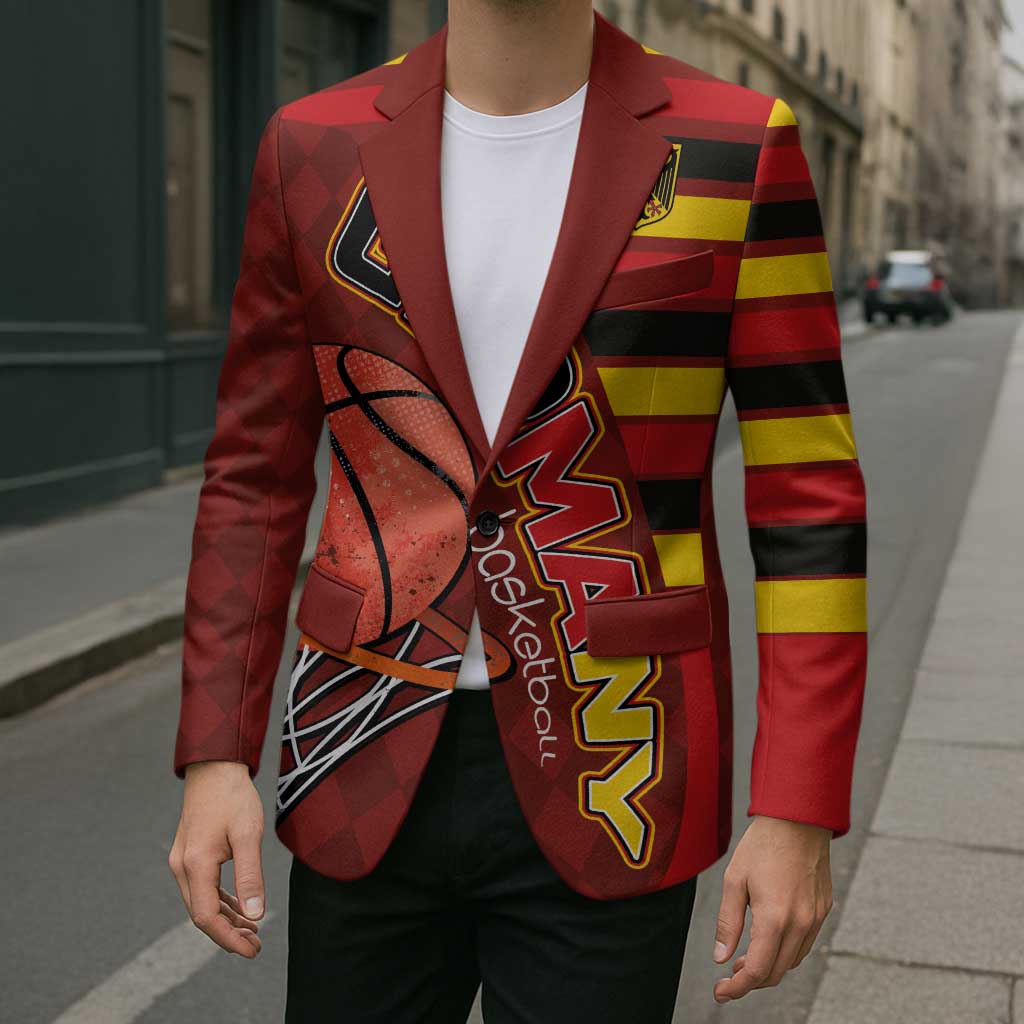 Basketball Fan Jersey Germany Blazer Die Mannschaft 2025 - Wonder Print Shop