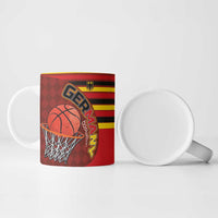 Basketball Fan Jersey Germany Ceramic Mug Die Mannschaft 2025 - Wonder Print Shop