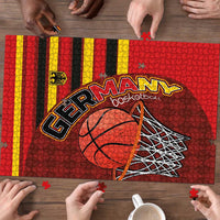 Basketball Fan Jersey Germany Puzzle Die Mannschaft 2025 - Wonder Print Shop