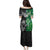 New Zealand And Ireland Rugby Custom Family Matching Puletasi and Hawaiian Shirt Maori Tiki With Shamrock