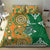 Australia And Ireland Rugby Bedding Set Walllabies And Shamrock Together
