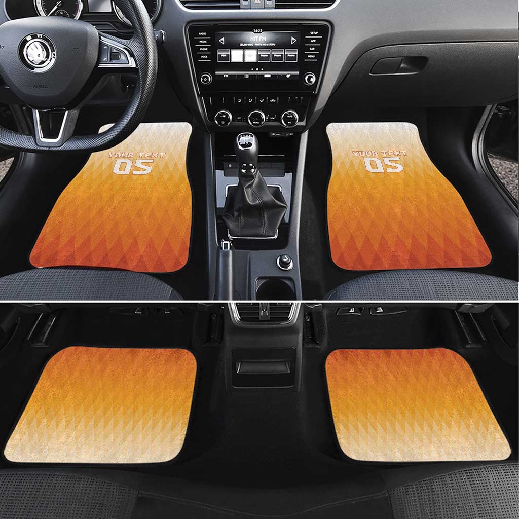 Netherlands 2024 Football Car Mats Go Champions Oranje Lions LT05 - Wonder Print Shop