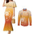 Custom Netherlands 2024 Football Couples Matching Mermaid Dress and Long Sleeve Button Shirt Go Champions Oranje Lions