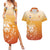 Custom Netherlands 2024 Football Couples Matching Summer Maxi Dress and Hawaiian Shirt Go Champions Oranje Lions LT05 - Wonder Print Shop