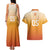 Custom Netherlands 2024 Football Couples Matching Tank Maxi Dress and Hawaiian Shirt Go Champions Oranje Lions LT05 - Wonder Print Shop