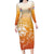 Custom Netherlands 2024 Football Family Matching Long Sleeve Bodycon Dress and Hawaiian Shirt Go Champions Oranje Lions LT05 - Wonder Print Shop