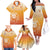 Custom Netherlands 2024 Football Family Matching Off The Shoulder Long Sleeve Dress and Hawaiian Shirt Go Champions Oranje Lions LT05 - Wonder Print Shop