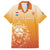 Custom Netherlands 2024 Football Family Matching Short Sleeve Bodycon Dress and Hawaiian Shirt Go Champions Oranje Lions LT05 - Wonder Print Shop