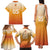 Custom Netherlands 2024 Football Family Matching Tank Maxi Dress and Hawaiian Shirt Go Champions Oranje Lions LT05 - Wonder Print Shop