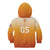 Custom Netherlands 2024 Football Kid Hoodie Go Champions Oranje Lions LT05 - Wonder Print Shop