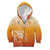 Custom Netherlands 2024 Football Kid Hoodie Go Champions Oranje Lions LT05 - Wonder Print Shop