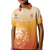 Custom Netherlands 2024 Football Kid Polo Shirt Go Champions Oranje Lions LT05 - Wonder Print Shop