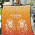 Netherlands 2024 Football Quilt Go Champions Oranje Lions