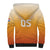 Custom Netherlands 2024 Football Sherpa Hoodie Go Champions Oranje Lions