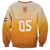 Custom Netherlands 2024 Football Sweatshirt Go Champions Oranje Lions