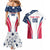 Custom USA Rugby 2024 Couples Matching Mermaid Dress and Hawaiian Shirt Eagles Reigns Supreme White Version LT05 - Wonder Print Shop