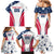 Custom USA Rugby 2024 Family Matching Mermaid Dress and Hawaiian Shirt Eagles Reigns Supreme White Version LT05 - Wonder Print Shop