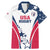 Custom USA Rugby 2024 Family Matching Mermaid Dress and Hawaiian Shirt Eagles Reigns Supreme White Version LT05 - Wonder Print Shop