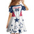 Custom USA Rugby 2024 Family Matching Off Shoulder Maxi Dress and Hawaiian Shirt Eagles Reigns Supreme White Version LT05 - Wonder Print Shop