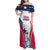 Custom USA Rugby 2024 Family Matching Off Shoulder Maxi Dress and Hawaiian Shirt Eagles Reigns Supreme White Version LT05 - Wonder Print Shop